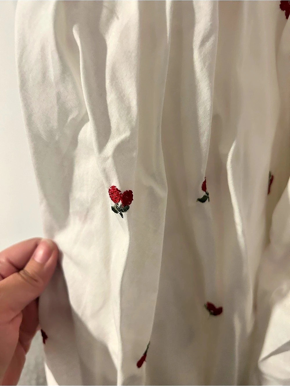 Unique vintage cherry Bow Strap Midi Dress NWT - Picture 4 of 5